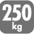 Suspended load 250kg