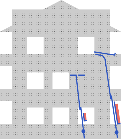 マンションの2、3階等