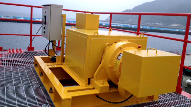 Winch to elevate bridges